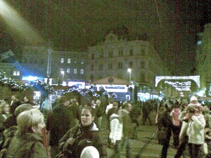 Náměstí svodoby, Brno, Vánoce 2009
